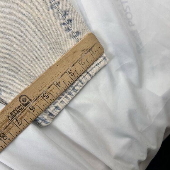 Edwin Womens Jeans 26 Light Blue Straight Leg Hana Ankle In Cielo 2021 ButtonFly - Picture 8 of 10